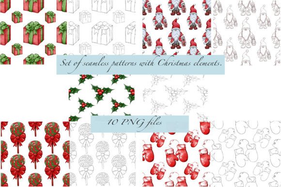 A Set of New Year’s Patterns