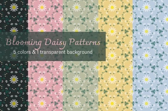 Blooming Daisy Patterns: Your Go-To Resource for Versatile, Print-Ready Floral Design