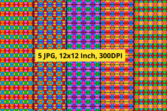 Festival Retro Patterns Seamless