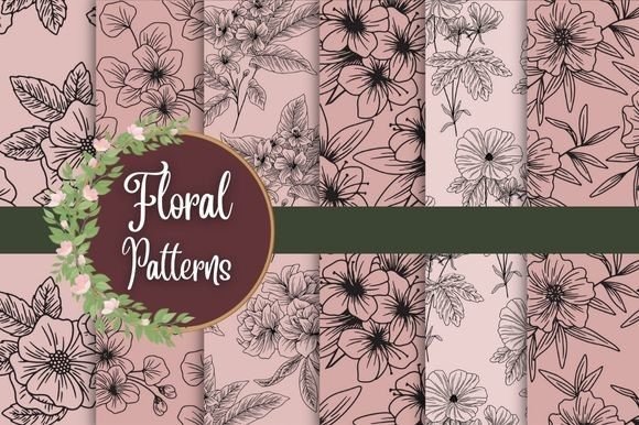 Floral Patterns Digital Papers