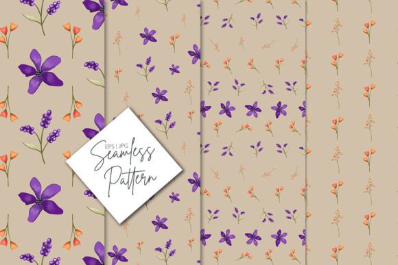 Flower Seamless Patterns Vol.37: A Versatile Resource for Designers, Educators, and Makers